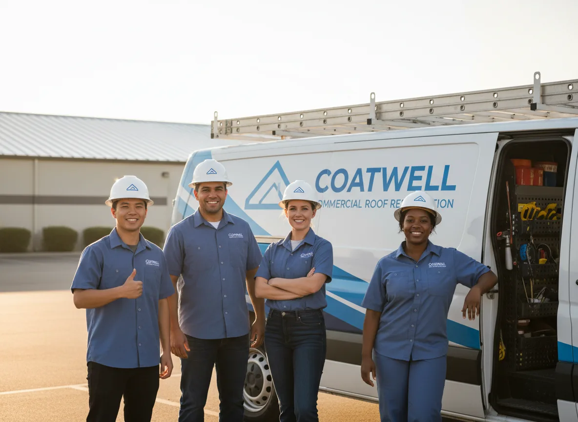Commercial roof coating company in Clara, MS